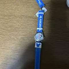 Disney ミッキー 腕時計 青