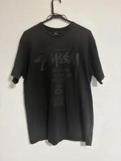 Stüssy Tシャツ ブラック Lサイズ　フェード雰囲気◎のサムネイル