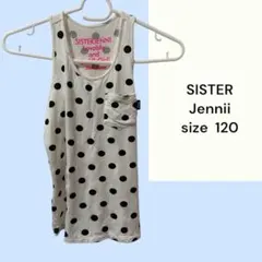 No.K58 (♡)SISTERJennii ドット柄タンクトップ