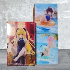 ToLOVEるダークネス モモ ララ 古手川唯 結城美柑 フィギュア まとめ売り ToLOVEるダークネス☆モモ&結城美柑&古手川唯フィギュアセット - メルカリ