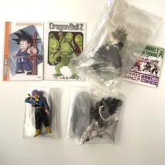 ドラゴンボールプラカード　悟飯・セルジュニア　ラディッツ　トランクス　フィギュア