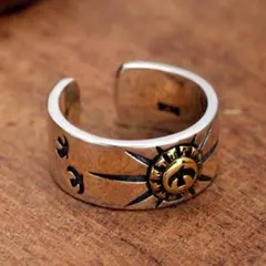 シルバー　リング　メキシカン　ジュエリー　ナバホ　ヴィンテージ　イーグル