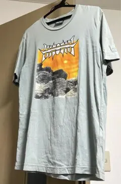 DIESEL グラフィックTシャツ ライトグレー