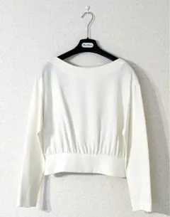 UNITED ARROWS 長袖ブラウス プルオーバー Ｍサイズ オフホワイト