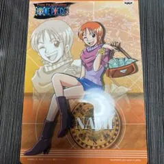 ONE PIECE ナミ 下敷き 2001年 バンプレスト