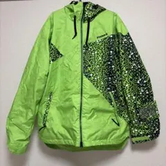 kissmark スノーボードウェア ジャケット ライムグリーン　Lサイズのサムネイル