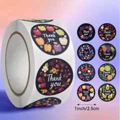 272.サンキューシール ラッピング シール プチギフト ギフトシール