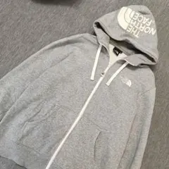 人気!【THE NORTH FACE】 フルジップパーカー グレー Mサイズ