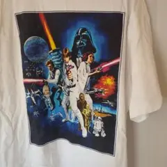 ⭐STAR WARS Tシャツ ホワイト　XL