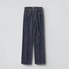 26SS AURALEE ハードツイストデニム5Pパンツ W28 INDIGOのサムネイル