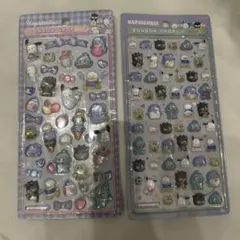 【正規品】ボンボンドロップシール サンリオ はぴだんぶい 第二弾 ミニ セット