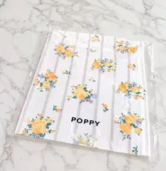 最終価格poppy ポピー★非売品あさぎーにょ★ノベルティセット新品グラス＆巾着 最終価格poppy ポピー☆非売品あさぎーにょ☆ノベルティセット新品