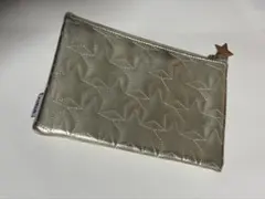 FURLA スターキルティング ポーチ ゴールド