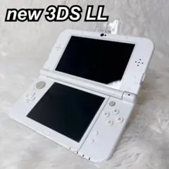 new ニンテンドー3DS LL パールホワイト 任天堂 本体 3DS