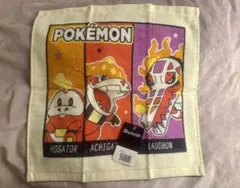 【新品未使用】ポケモン ホゲータ アチゲータ ラウドボーン タオルのサムネイル