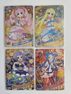 ひみつのアイプリ リング5弾 ミラクルカード 4枚セット ひまり みつき チィ