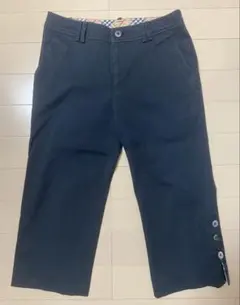 BURBERRY BLUE LABEL カプリパンツ ブラック 36 - メルカリ