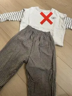 digreen トップス M bonito チェックパンツ XL