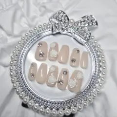 【Petiera】韓国ネイル/キラキラ/量産型/ショート/イベント/ワンホン