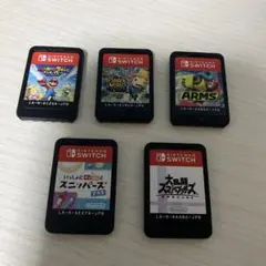 即日発送 Nintendo Switch ゲームソフト 5本セット ケース無し