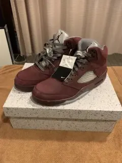 AIR JORDAN 5 RETRO SE バーガンディ