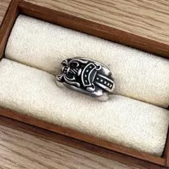 クロムハーツ chrome hearts ハートダガー リング 9号 - メルカリ