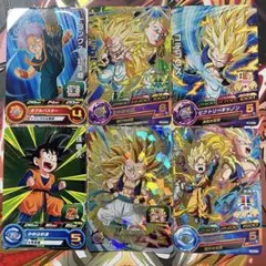 sdbh ゴテンクス トランクス 孫悟天 6枚セット