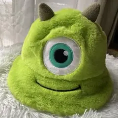 ディズニー モンスターズインク マイク 帽子 バケットハット☆美品☆・58㌢