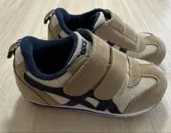 ASICS アシックス　SUKU2 アイダホ　キッズシューズ　ベージュ15cm