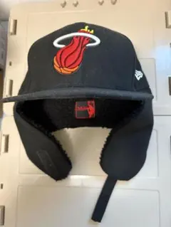 ドッグイヤーキャップニューエラマイアミヒート帽子メンズレディースユニセックス冬用