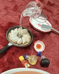 【ぷちサンプルシリーズ】Rementごはんま～だ？！ 9焼き餃子ミニチュア