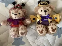 ダッフィー&シェリーメイ ぬいぐるみストラップ てんとう虫 ハロウィン