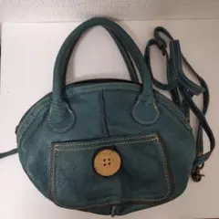 シャンハイタン ターコイズブルー ショルダーバッグ 小銭 未使用 | Mercari