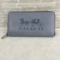 【COACH】長財布 多収納 レディース ホース＆キャリッジ ペプルドレザーのサムネイル