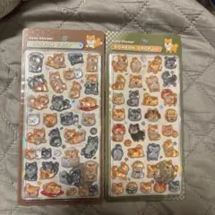 【正規品】ボンボンドロップシール　和柄　柴犬 ボンドロ