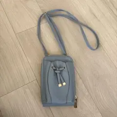 ViS スマホショルダーバッグ ブルーのサムネイル