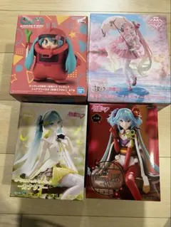 初音ミク フィギュア4点セット