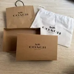COACH 空箱　紙袋