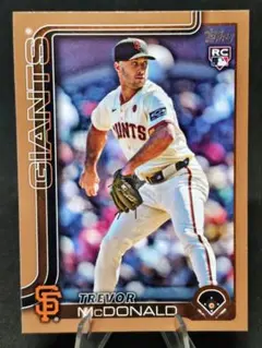 Trevor McDonald Gold 2025 MLB #357 RC