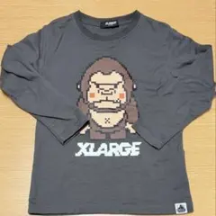 XLARGE グレー 長袖カットソー キャラクター120