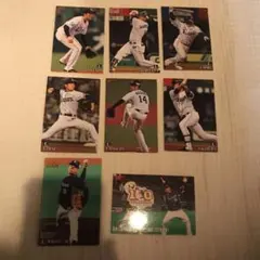 埼玉西武　ライオンズ　8枚セット　プロ野球チップス　カード