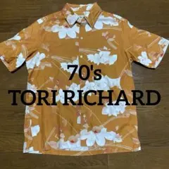 70s vintage Tori Richard アロハシャツ USA製 レア品のサムネイル
