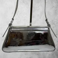 00s ZARA shoulder bag y2k archive silver