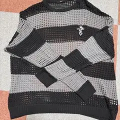 (即日発送GIBOUS SNAKE CROSS BORDER MESH KNIT
