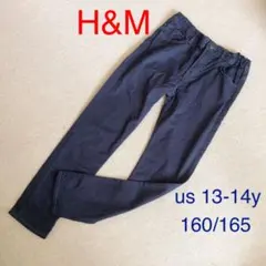 H&M Skinny Fit Stretch ジーンズ　紺　　160/165