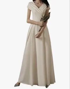 ウエディングドレス 結婚式 白 パーティードレス