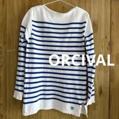 オーチバル オーシバル　ボーダートップス　長袖カットソー　Tシャツ