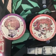 学園アイドルマスター ゆらりん缶バッジ 花海咲季、有村麻央セット