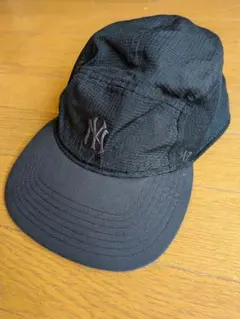 FORTY SEVEN 47 NYロゴ メッシュキャップ ブラック