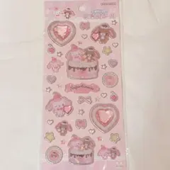 正規品 サンリオ キラキラジュエルシール シュガーバニーズ